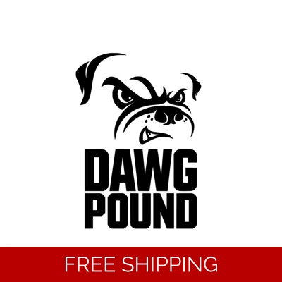 NFL Football Cleveland Browns Dawg Pound Die Cut Vinyl Decal sticker NFL Football Cleveland Browns Dawg Pound Die Cut Vinyl Decal sticker